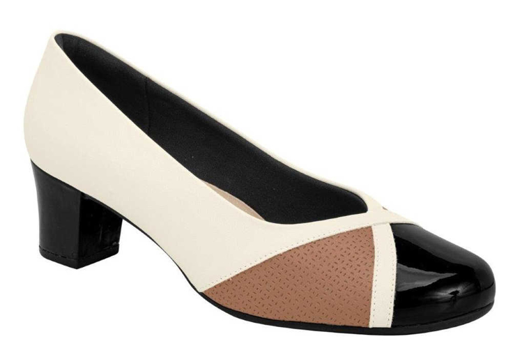 Obrázek z Piccadilly 110137-2 Dámské lodičky černo / bílé 