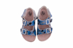 Obrázek z BF BA-525-11-17 Dětské pantofle s odnímatelným páskem na patě modré 