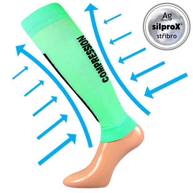 VOXX® Flex neon zelená 1 pár