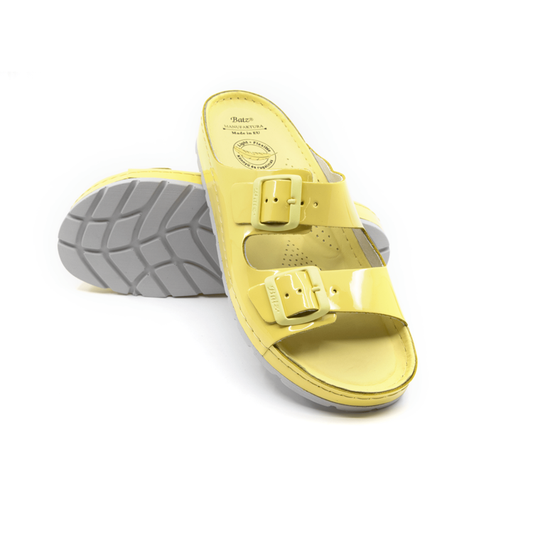 Obrázek z Batz HAPPY yellow Dámské zdravotní pantofle 