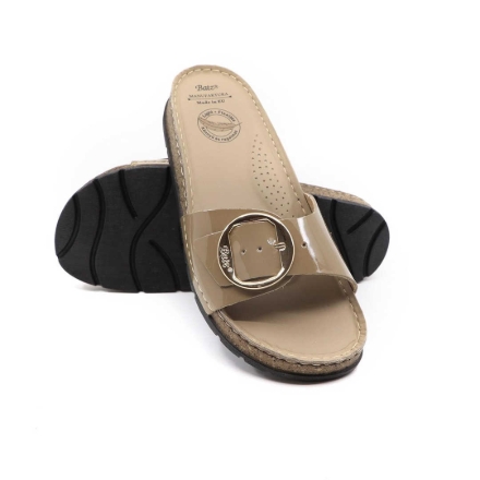 Obrázek Batz Lucky taupe Dámské zdravotní pantofle