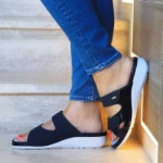 Obrázek z Batz Sorrento blue Dámské zdravotní pantofle 