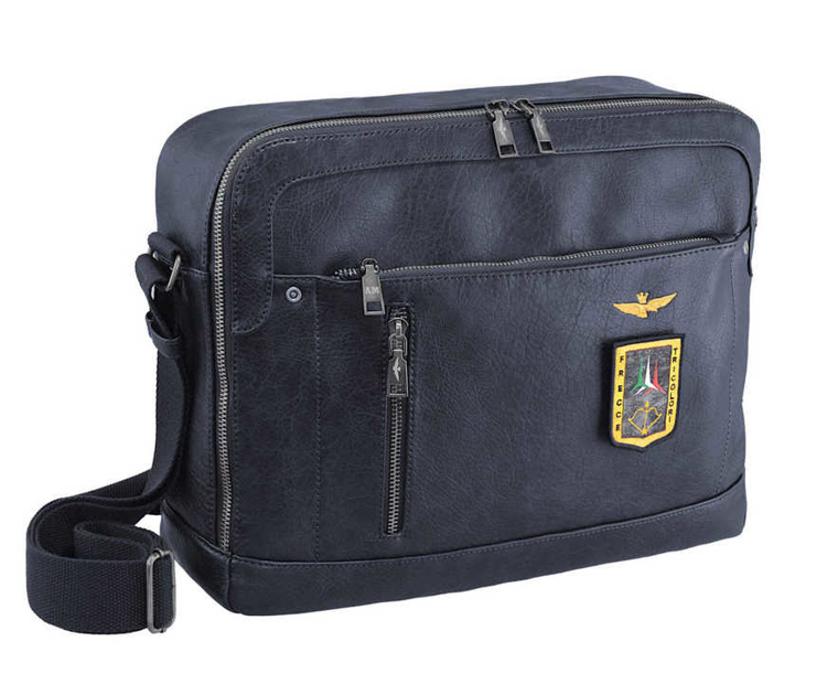 Obrázek z Taška přes rameno Aeronautica Militare Pilot AM-474-05 modrá 10 L 