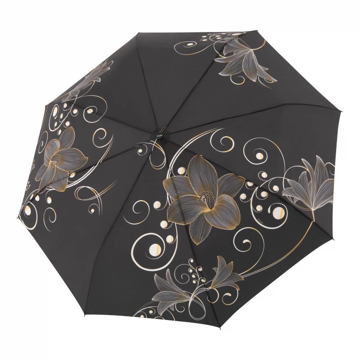 Obrázek Doppler Magic Fiber Golden Flower Dámský plně automatický deštník