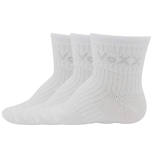 VOXX® ponožky Bambík bílá 3 pár 000004198700101914