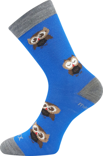 Obrázek z VOXX ponožky Sovik modrá 1 pár 
