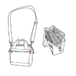 Obrázek z Reisenthel Allrounder Cross Black 4 L 