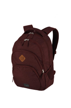Obrázek Travelite Basics Backpack Melange Bordeaux 22 L