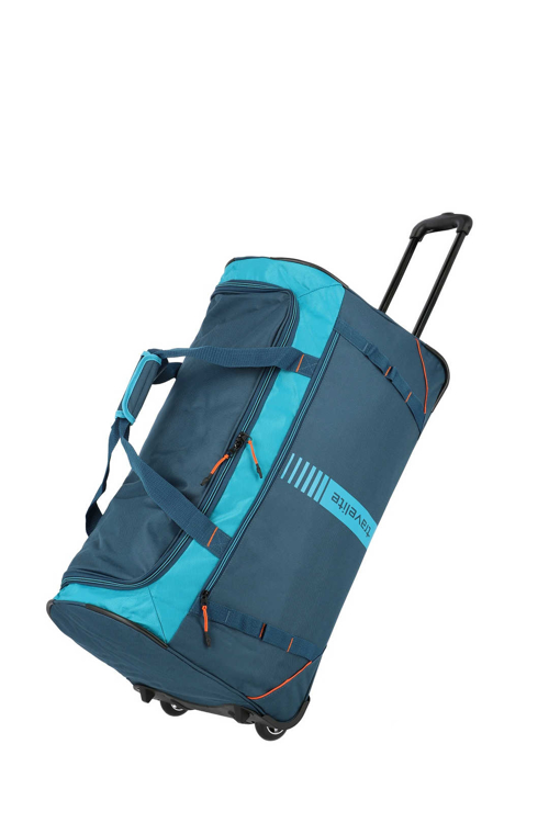 Obrázek z Travelite Basic Active trolley travel bag Petrol 86 L 