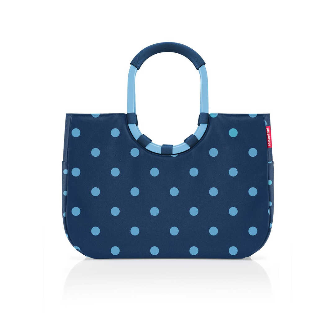 Reisenthel Loopshopper L Frame Mixed Dots Blue 25 L REISENTHEL OR4081