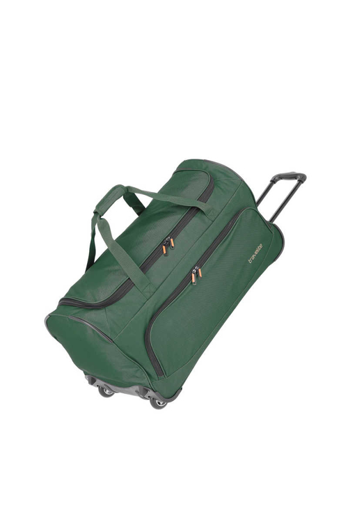 Obrázek z Travelite Basics Fresh Wheeled Duffle Dark green 89 L 