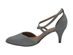 Obrázek z Piccadilly 745084-4 Dámské sandály na podpatku stříbrné 