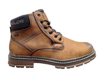 Obrázek Tom Tailor 4280350009 Pánské kotníkové boty hnědé