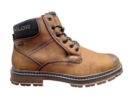 Obrázek Tom Tailor 4280350009 Pánské kotníkové boty hnědé