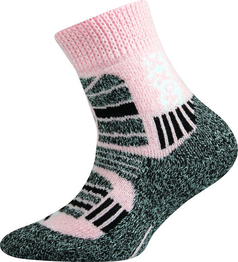 Obrázek z VOXX ponožky Traction dětská růžová 1 pár 