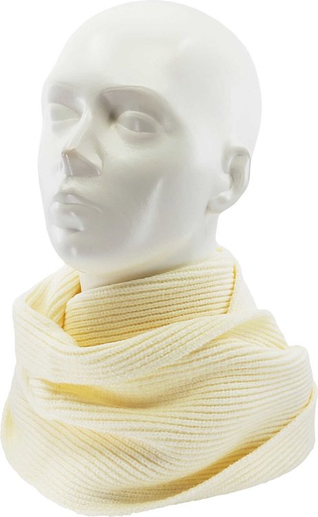 Obrázek z VOXX Šála dámská pletená TERRACANA kruhová s viskózou BÍLÁ 