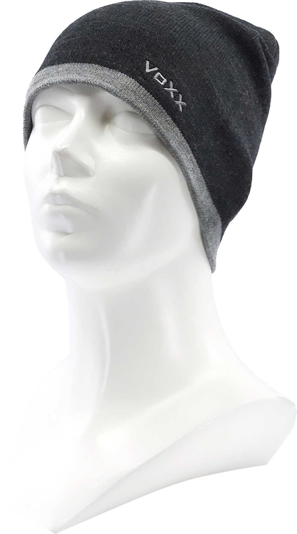 Obrázek z VOXX Čepice pánská pletená GENESIS zimní ANTRACITOVÁ 