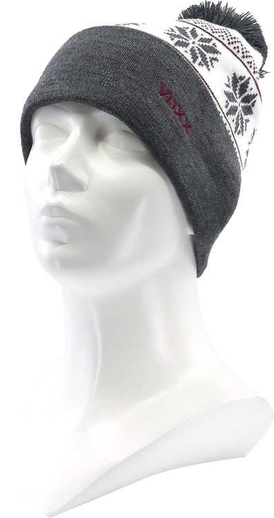 Obrázek z VOXX Čepice pánská pletená NIRO šedá 