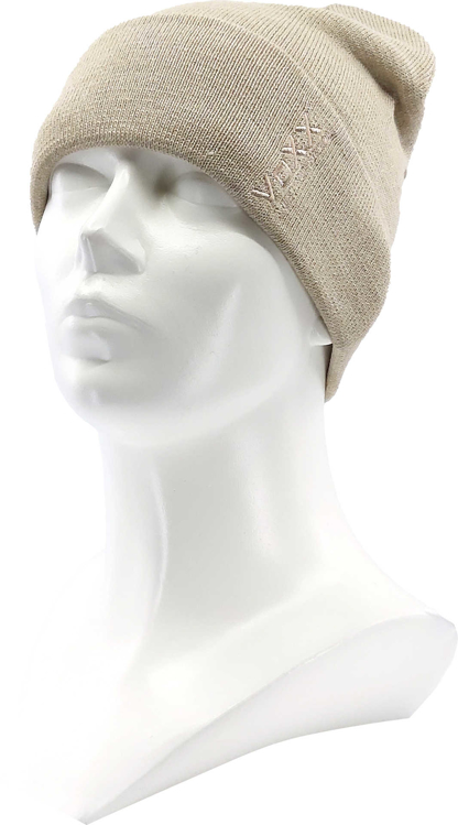 Obrázek z VOXX Čepice pánská pletená LEVORG ohrnovací BÉŽOVÁ 