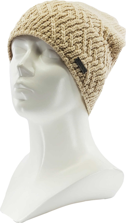 Obrázek z VOXX Čepice dámská pletená STARIA béžová 