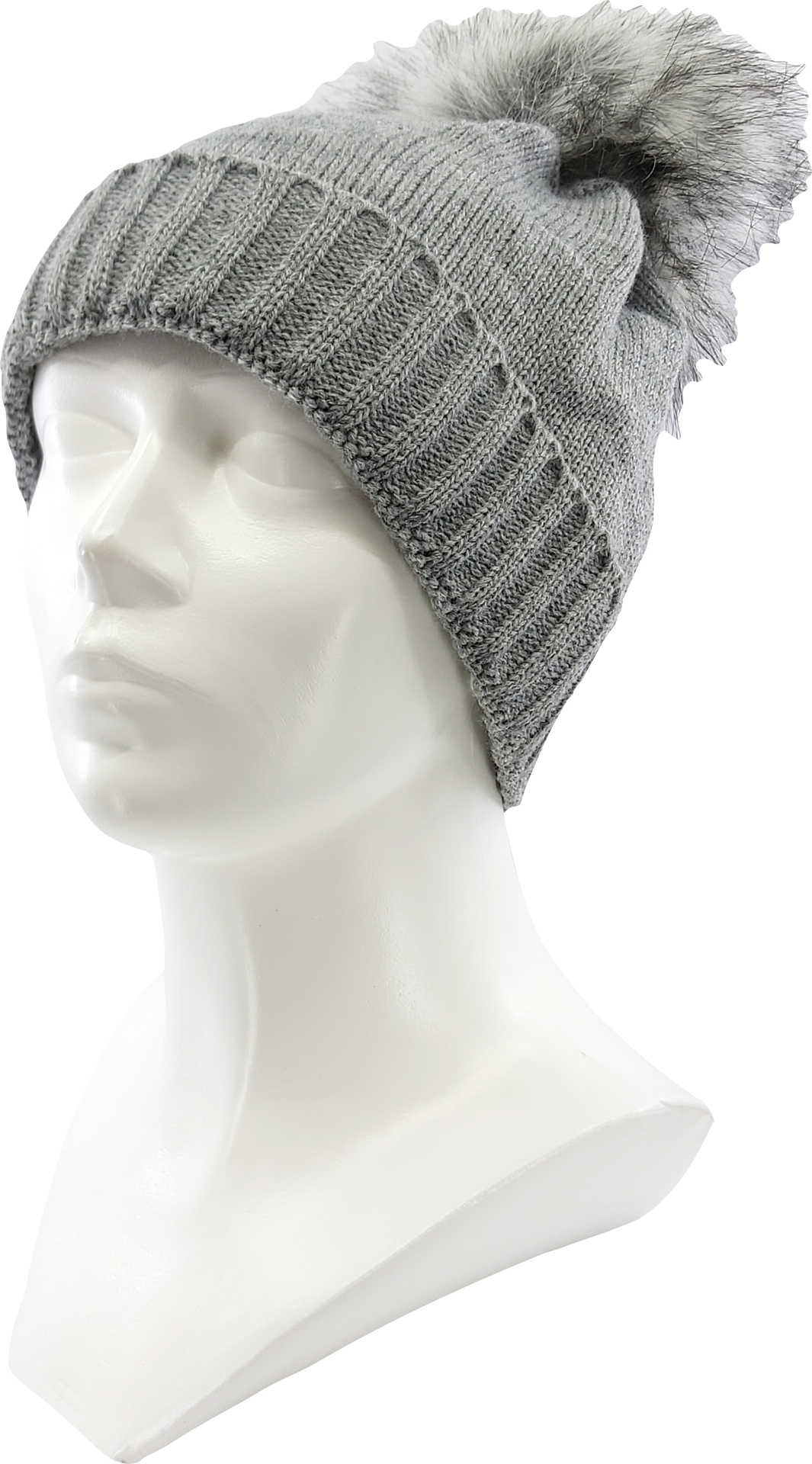 VOXX® pletené čepice Grandeura šedá 1 ks