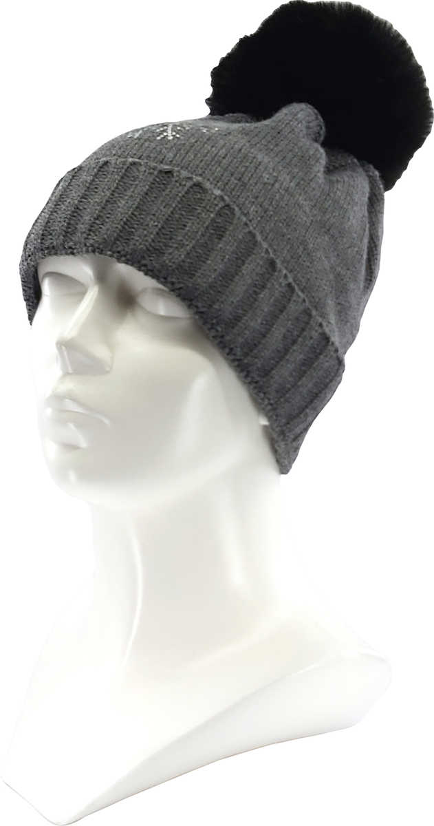 VOXX® pletené čepice Grandeura antracit 1 ks