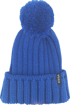 Obrázek z VOXX Čepice chlapecká pletená RENAM s bambulí MODRÁ 