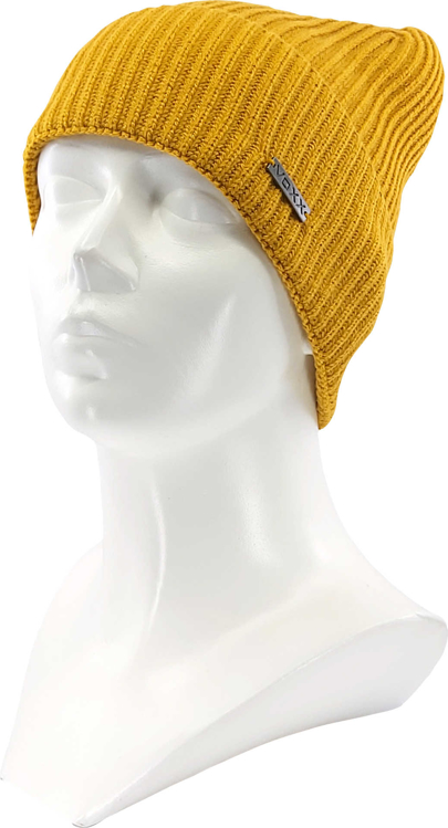 Obrázek z VOXX Čepice dámská pletená TERRACANA s viskózou HOŘČICOVÁ 