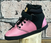 Obrázek z Pegres Barefoot BF40 Dětské zimní kotníkové boty růžové 
