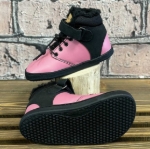 Obrázek z Pegres Barefoot BF40 Dětské zimní kotníkové boty růžové 