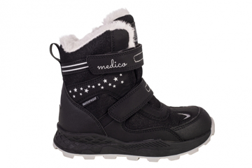 Obrázek Medico ME-53504-1 Dětské kotníkové boty černé