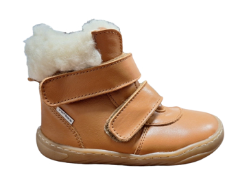Obrázek Pegres Barefoot SBF42 Dětské zimní boty hnědé