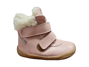 Obrázek Pegres Barefoot SBF42 Dětské zimní boty růžové