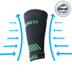 Obrázek z VOXX® kompresní návlek Protect zápěstí tmavě šedá 1 ks 