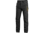 Obrázek z CXS AKRON Pánské softshellové kalhoty černo / žluté 