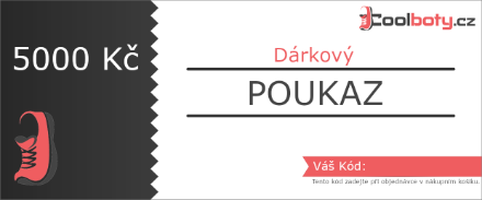 Obrázek Dárkový poukaz v hodnotě 5000 Kč