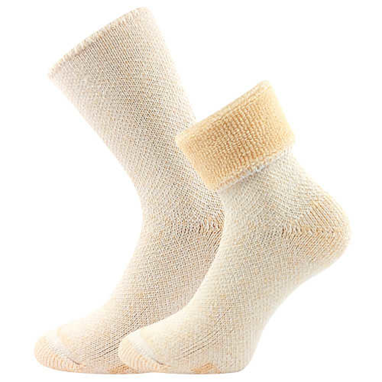 Obrázek z BOMA Ponožky silné domácí POLARIS meruňkové 