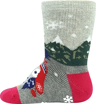 Obrázek z BOMA® ponožky Huhik ABS růžová 1 pár 