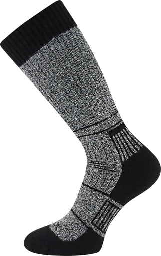 Obrázek z VOXX® ponožky Carpatia černá melé 1 pár 