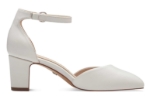 Obrázek z Tamaris 1-22401-42-117 Dámské lodičky na podpatku bílé 