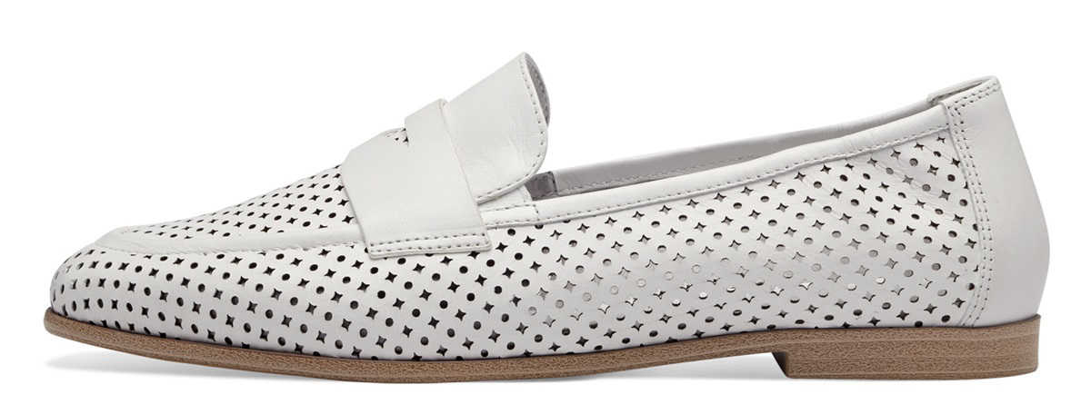 Tamaris 1 24210 42 110 Dámské mokasíny bílé