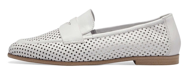 Obrázek z Tamaris 1-24210-42-110 Dámské mokasíny bílé 