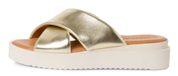 Obrázek z Tamaris 1-27214-42-965 Dámské pantofle zlaté 