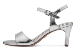 Obrázek z Tamaris 1-28008-42-941 Dámské sandály na podpatku stříbrné 