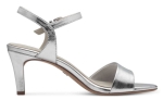 Obrázek z Tamaris 1-28008-42-941 Dámské sandály na podpatku stříbrné 