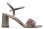 Obrázek z Tamaris 1-28055-42-902 Dámské sandály na podpatku multicolor 
