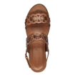 Obrázek z Tamaris 1-28212-42-305 Dámské sandály na klínku hnědé 