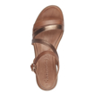 Obrázek z Tamaris 1-28215-42-440 Dámské sandály na klínku hnědé 