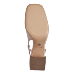 Obrázek z Tamaris 1-29621-42-508 Dámské sandály na podpatku béžové 