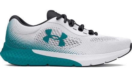 Obrázek Under Armour UA Charged Rogue 4-WHT Pánské boty bílo / zelené